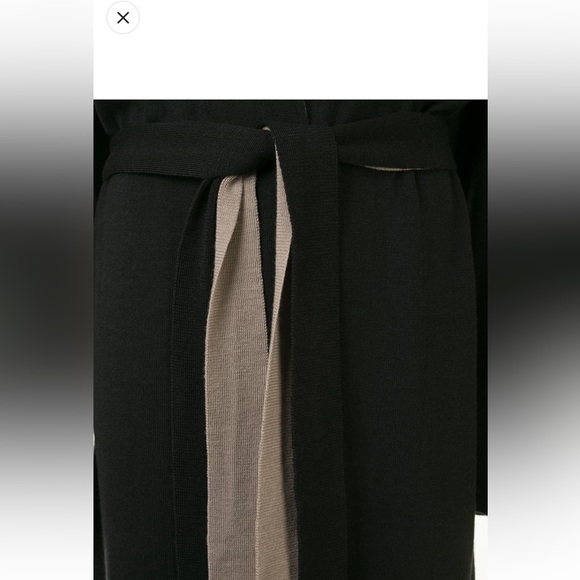 THE G.O.A.T of Chanel - 02A Sweater Cardigan Long Belted Wrap Coat - Picture 3 of 14